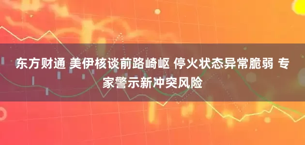 东方财通 美伊核谈前路崎岖 停火状态异常脆弱 专家警示新冲突风险